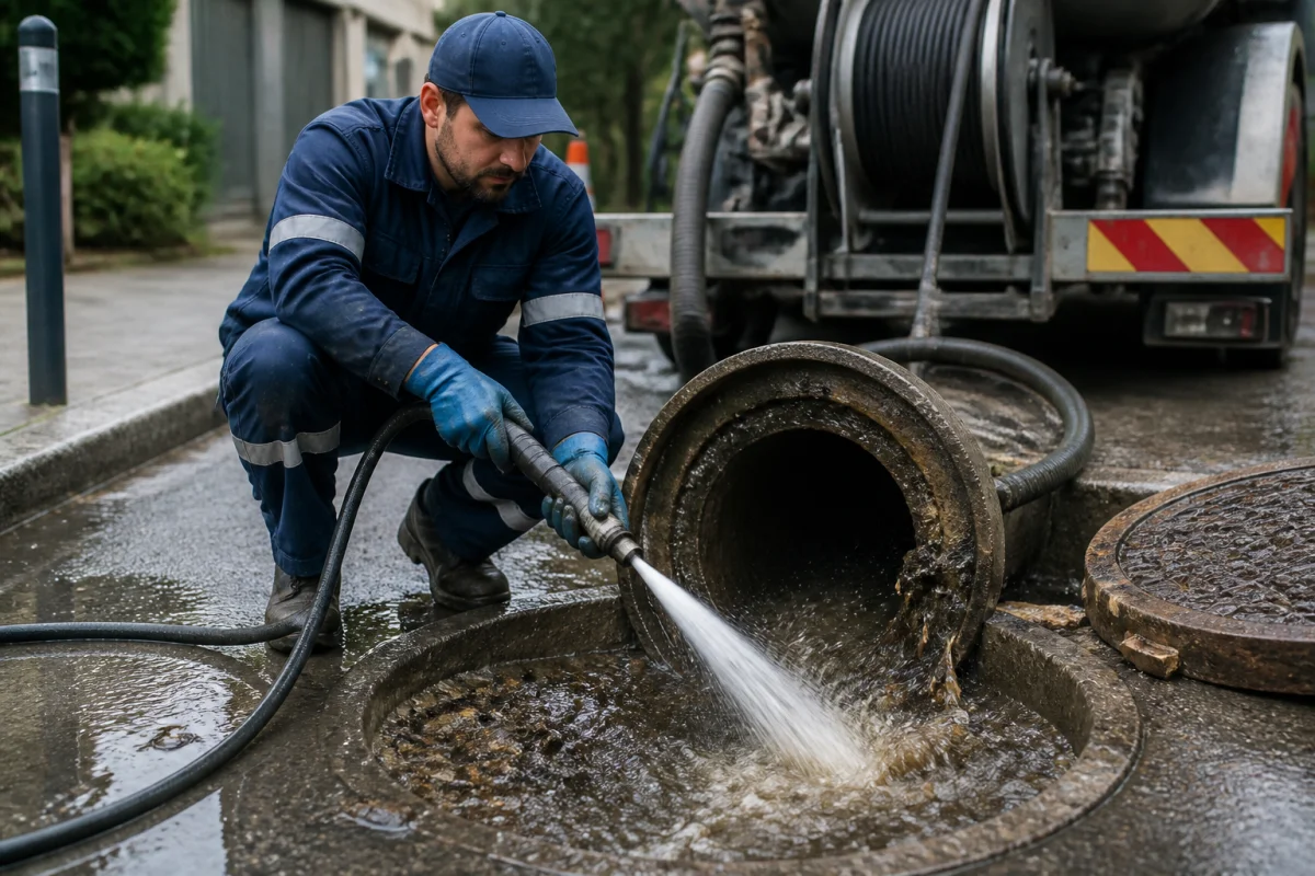 entretien canalisation tout à l'égout