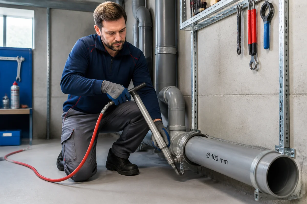 deboucher canalisation 100 mm