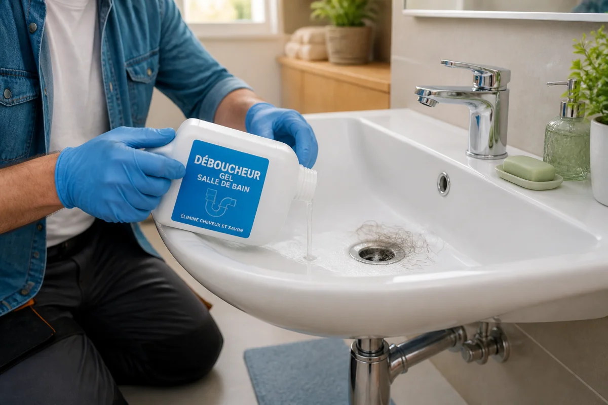 produit efficace pour déboucher canalisation