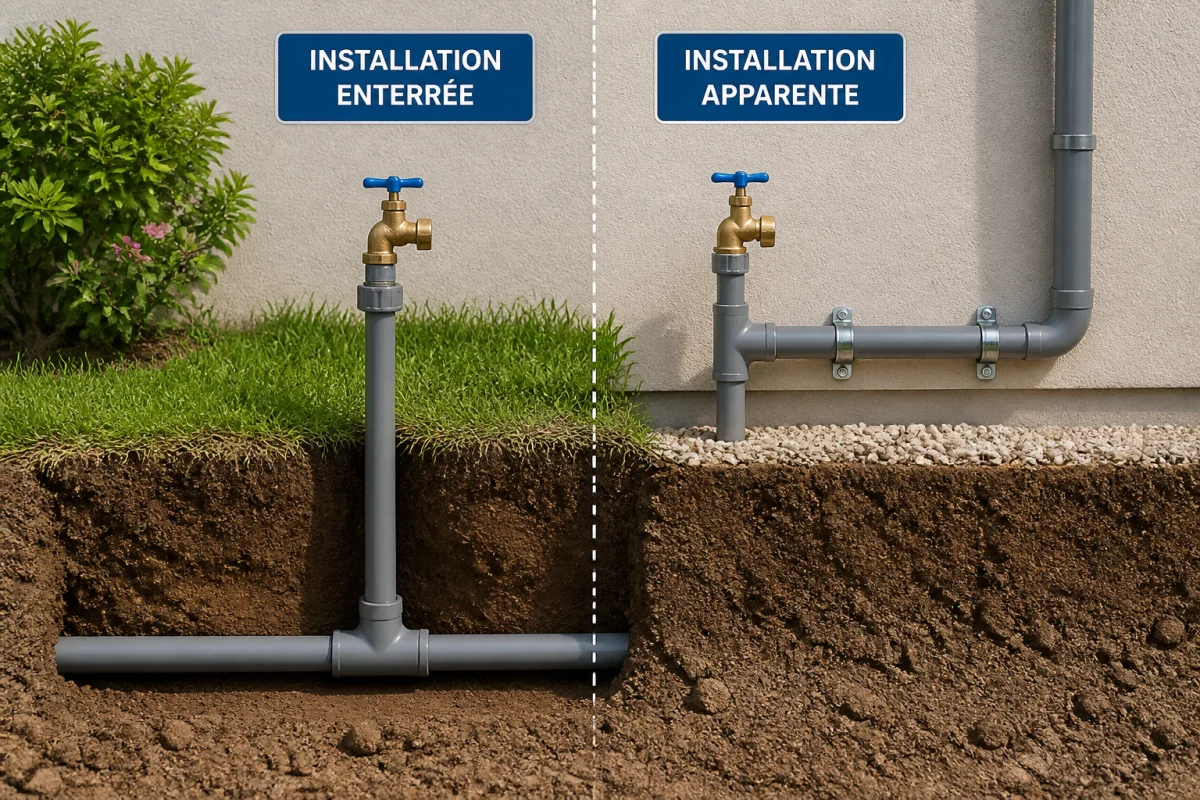 tuyau alimentation eau potable