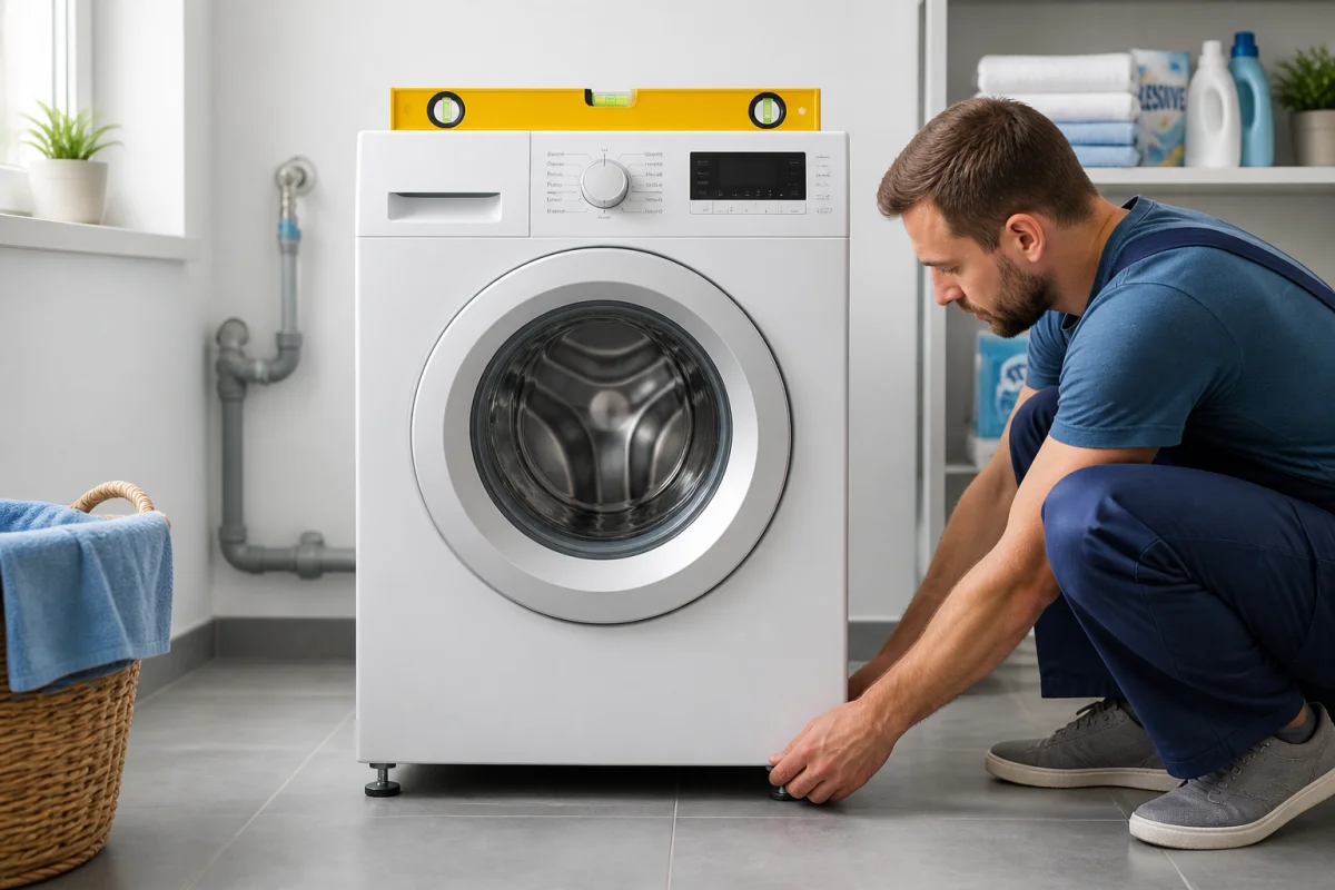 Comment installer une machine à laver chez soi