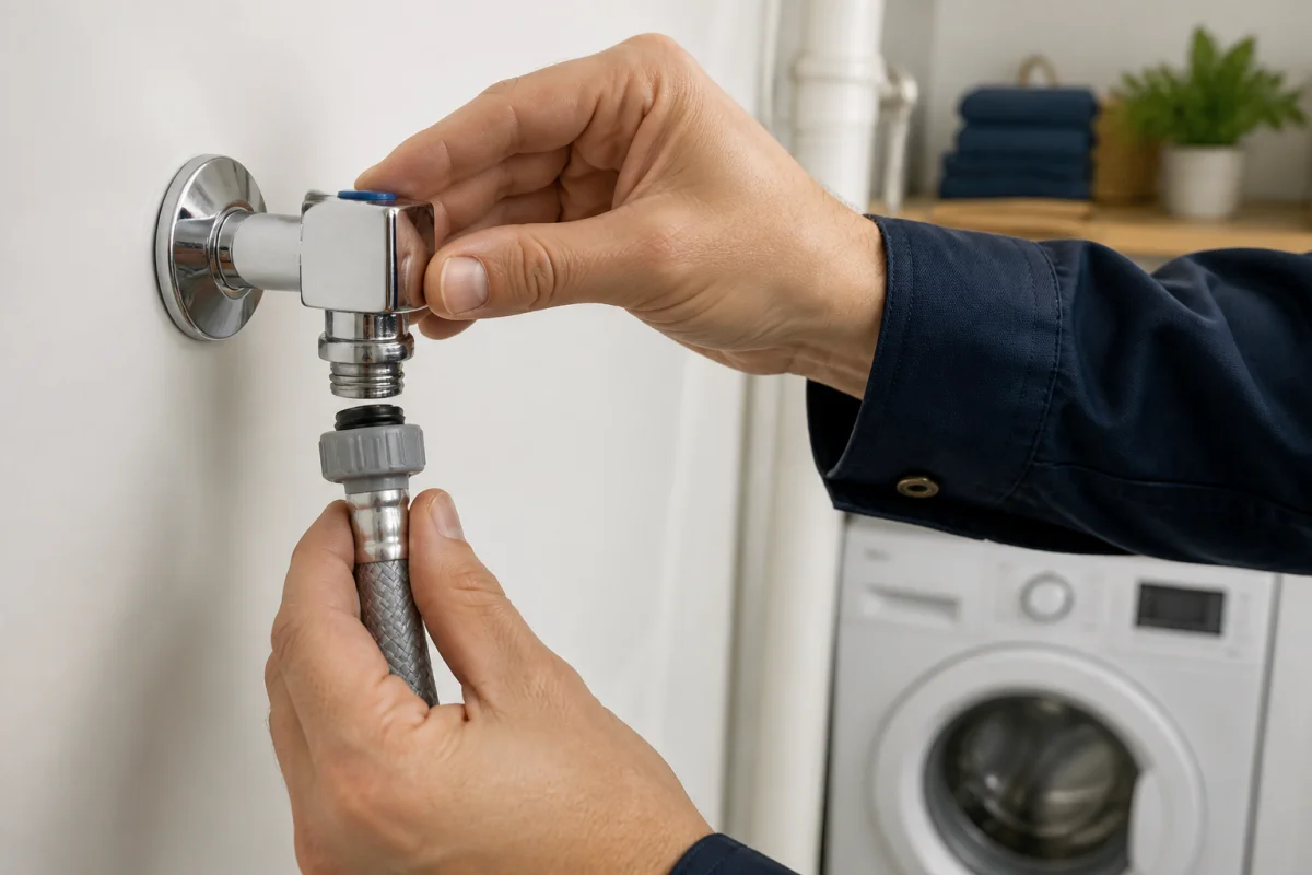 Comment installer une machine à laver chez soi