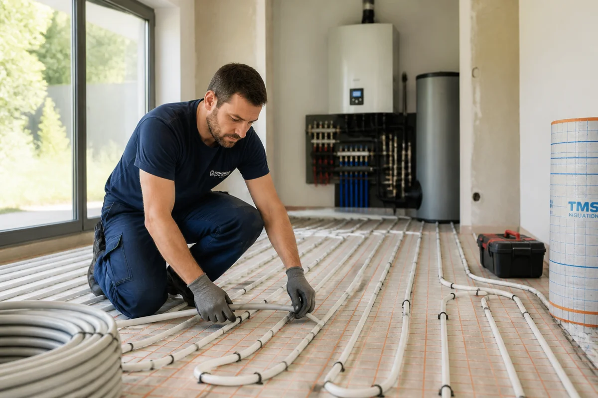 Installer un plancher chauffant chez soi